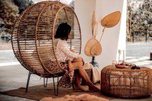 fotel monnarita ball small Wyjątkowe aranżacje w stylu eko